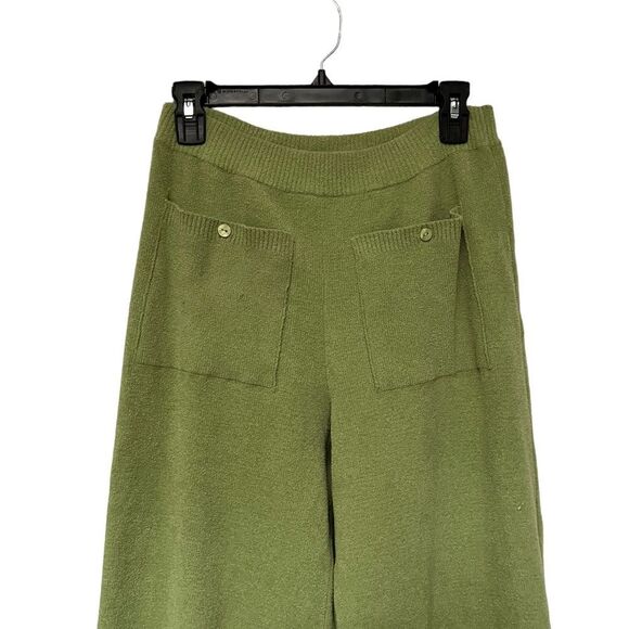 ✨ Song Of Style Caspian High Waisted Green Sweats Pants - Picture 5 of 7